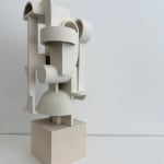 Derek Wilson, Small wall assemblage – Black engobe with brown pigment