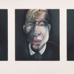 after Three studies for a Self-Portrait (1979)