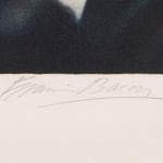 after Three studies for a Self-Portrait (1979) Signature