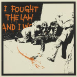 I Fought The Law Signed print for sale