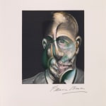after Portrait of Michael Leiris (1976) close up