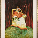 after Study for Portrait of Pope Innocent X after Velasquez (1965) Framed