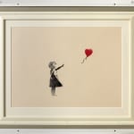 girl with balloon morons banksy artwork for sale