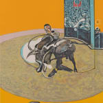 after Study for Bullfight no. 2 (1969) full sheet