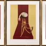 after Second version of the Triptych (1944/1988) Framed