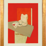 after Study of a Human Body after Ingres (1982) Framed