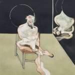 After study for a portrait 1981 (Seated Figure)