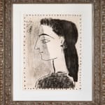 Pablo Picasso, Marie-Therese agenouillee Modele Contemplant un Groupe Sculpte , 1933/1939