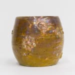 Beatrice Wood, Barrel Form with Applications, circa 1960