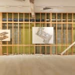 Tadashi Kawamata, Plan for Annely Juda Fine Art, 1988