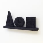David Nash, Two Caves, 2020