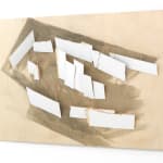 Tadashi Kawamata, Plan for Annely Juda Fine Art, 1988