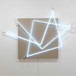 François Morellet, 3 D concertant n° 14 : 77°-90°-81°, 2015