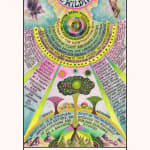 Suzanne Treister, Kabbalistic Futurism/Architectures/Museums/Museum of the Origins of Identity, 2022