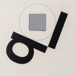 Mira Schendel, Sem título, da série Toquinhos [Untitled, from the Little Stubs series], 1972
