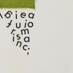 Mira Schendel, Sem título, da série Toquinhos [Untitled, from the Little Stubs series], 1972