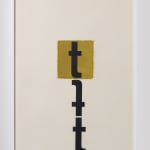 Mira Schendel, Sem título, da série Toquinhos [Untitled, from the Little Stubs series], 1972