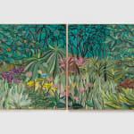Mucki Botkay, Díptico D'après Rousseau [Diptych d'après Rousseau], 2024