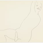 Andy Warhol, Male Head, c. 1952