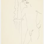 Andy Warhol, Male Head, c. 1952