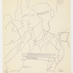 Andy Warhol, A Study For a Boy Book, ca. 1956