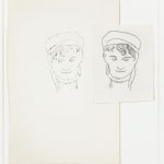 Andy Warhol, Male Head, c. 1952