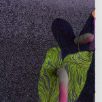 Detail of artwork by Yuli Yamagata titled “Consorting with the invisible"