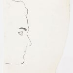 Andy Warhol, Male Head, c. 1952