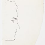 Andy Warhol, Male Head, c. 1952