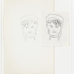 Andy Warhol, Male Head, c. 1952