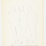 Andy Warhol, Male Head, c. 1952