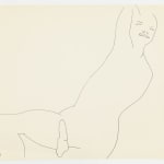 Andy Warhol, Male Head, c. 1952