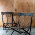 Maruni, Rare pair of lounge chairs, 1955