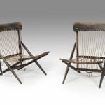 Maruni, Rare pair of lounge chairs, 1955
