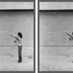 Keiji UEMATSU, Stone / Rope / Man VIII, 1974