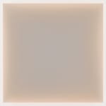 Gwen Hardie, 05.20.21 muted pale pink on raw umber, 2021