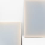 Gwen Hardie, 09.09.24, pale grey blue on pale burnt umber