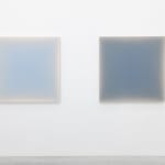 Gwen Hardie, 05.20.21 muted pale pink on raw umber, 2021