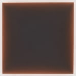 Gwen Hardie, 05.20.21 muted pale pink on raw umber, 2021
