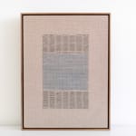 Rachel DuVall, Lace on Indigo Wash III, 2022