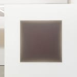 Gwen Hardie, 05.20.21 muted pale pink on raw umber, 2021