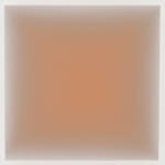 Gwen Hardie, 05.20.21 muted pale pink on raw umber, 2021