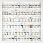 Joanne Tinker, Champagne Chairs - White