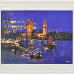 Mike Bernard, Looking Across to Westminster at Night