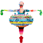 Lhouette, Little Miss Sunshine Floral Wall Sculpture - Miniature
