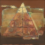 A.D. Pirous, Fishing Village, 1964