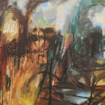 A.D. Pirous, Fishing Village, 1964