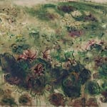 Affandi, Landscape with a House, a Crow and a Dog, 1951