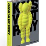KAWS WHAT PARTY Hardcover book (diagonal view)