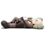KAWS Holiday Singapore Brown (side view)